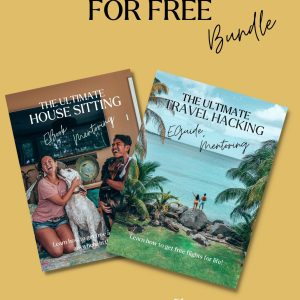 Travel Hacking + House Sitting Bundle (Ebook + Mentoring)